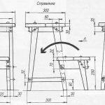 plan d'escabeau