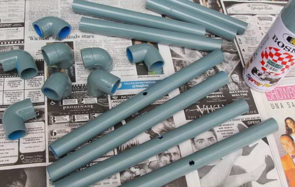 tuyaux en plastique