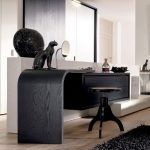Coiffeuse avec des idées d'options de miroir
