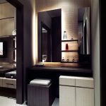 coiffeuse avec miroir types de design
