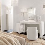 Coiffeuse avec des idées de décoration miroir