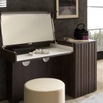 coiffeuse avec options de photo miroir