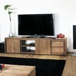 meuble tv marron