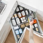 armoire de cuisine pour céréales