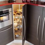tiroirs dans le coin cuisine