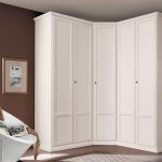 Eckschrank weiß hoch