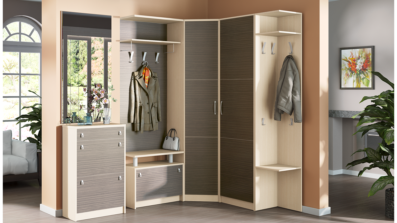 Kleiderschrank im Flur