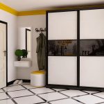 Hightech-Flurgarderobe