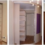 halbrunder Kleiderschrank