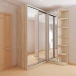 Kleiderschrank im Flur Holz