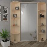 Kleiderschrank im Wohnzimmer