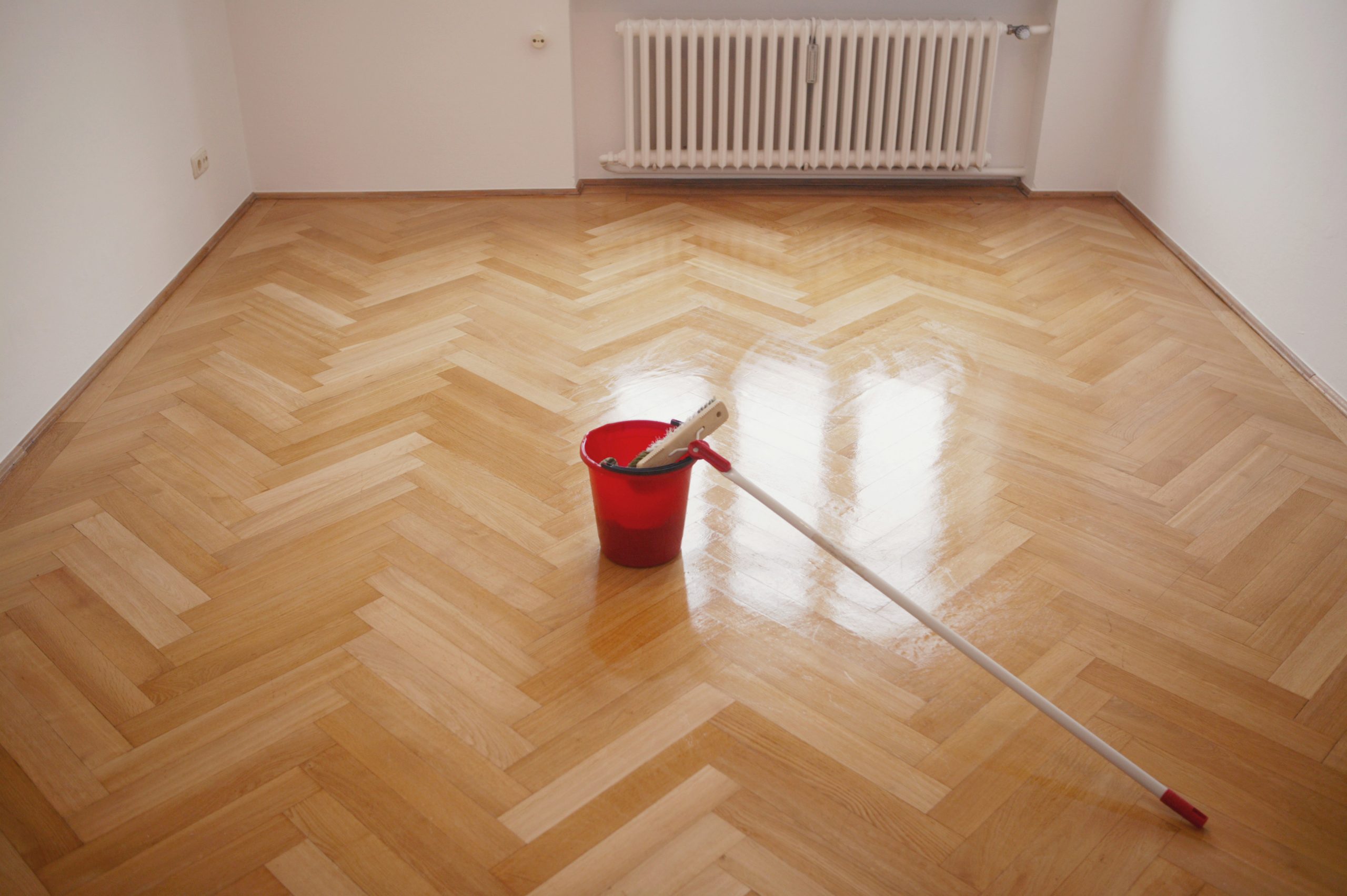 penjagaan linoleum