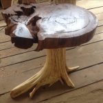 table d'origine avec coupe à la scie