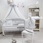 baldakijn baby grijs