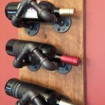 wine shelf design photo