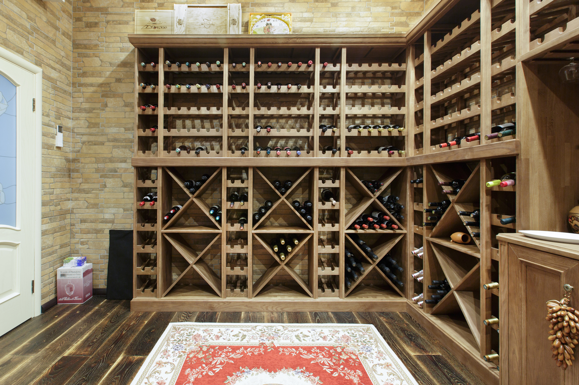 wine rack photo