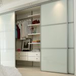 Einbauschrank mit Spanndecke