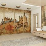 Einbauschrank mit Spanndecke
