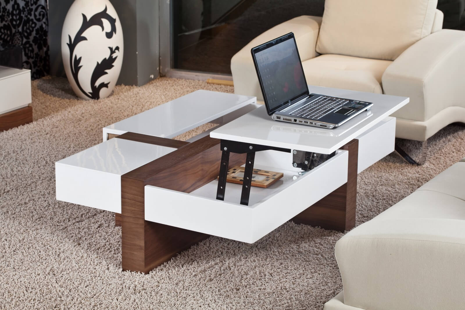 mesa de café para laptop