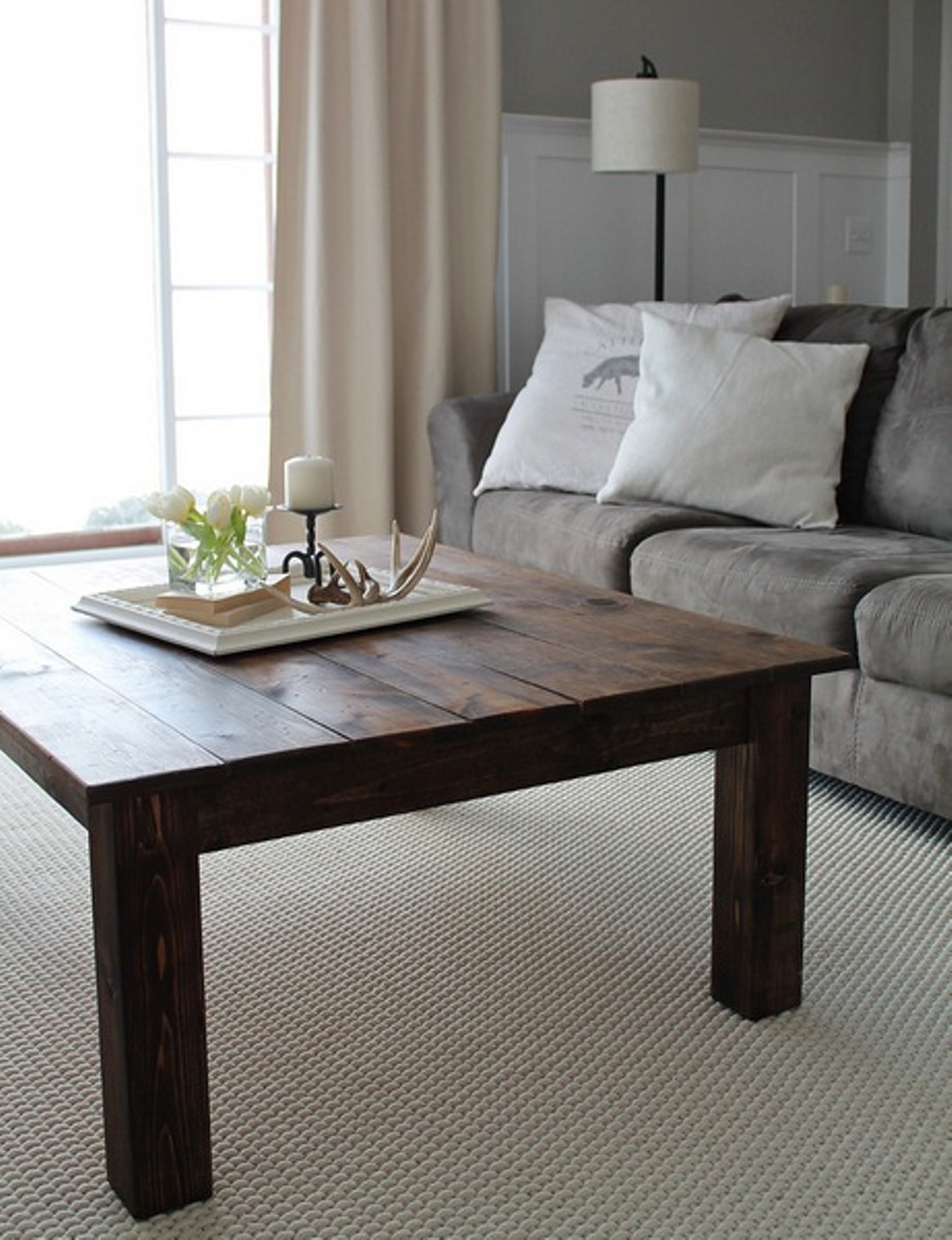 table basse en bois