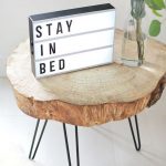 photo de décoration de table basse à faire soi-même
