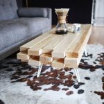 photo de décoration de table basse à faire soi-même
