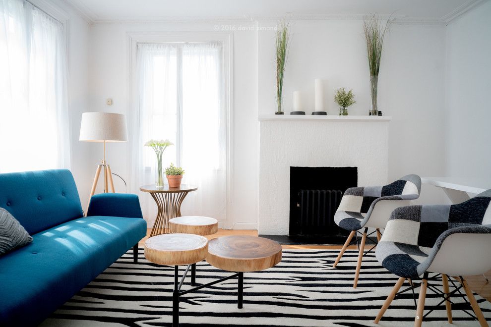 table basse dans le salon