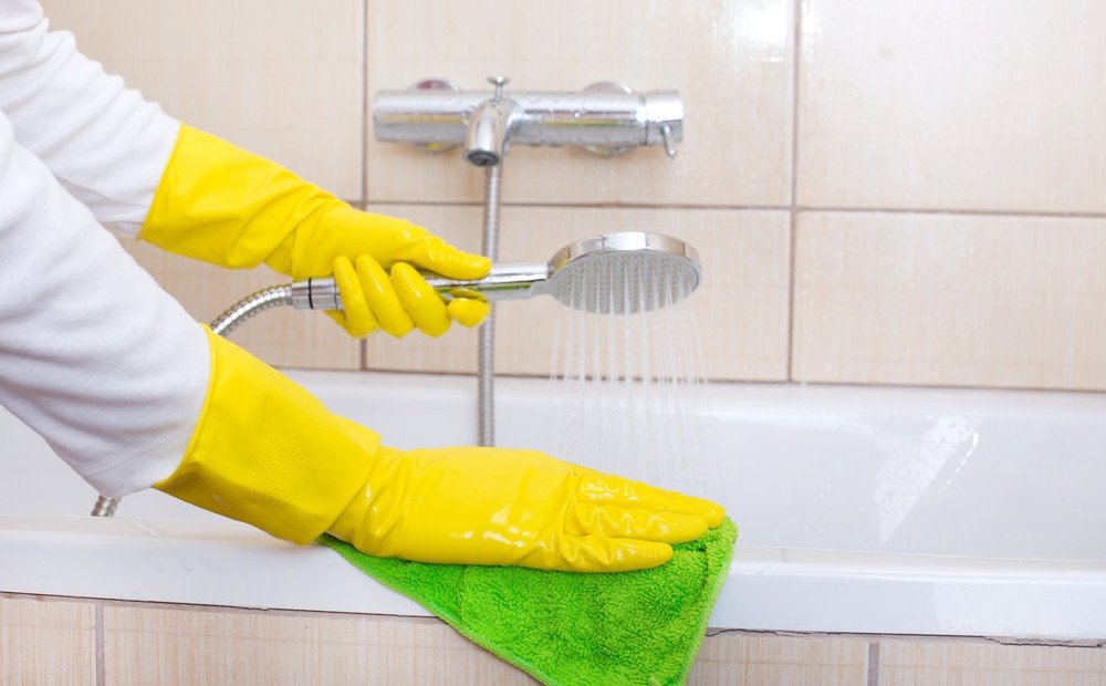 mandi bersih