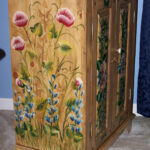 fleurs de coffret de découpage