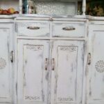 armoire de serviettage commode ancienne