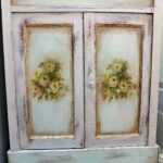 coffret de découpage roses jaunes