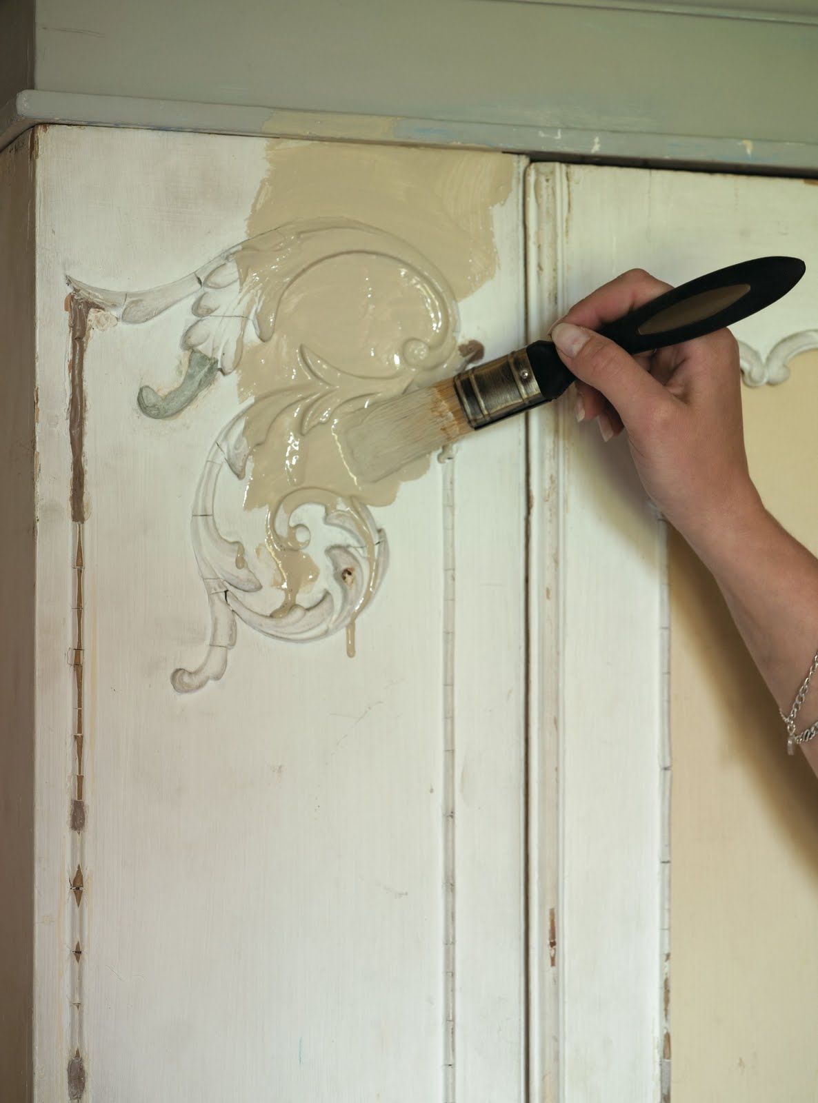 peinture finale du meuble