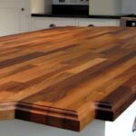 wooden countertop for kitchen decor ideas