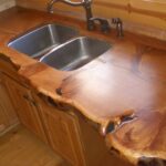 wooden countertop for the kitchen photo options