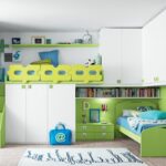 stapelbed lichtgroen