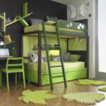 stapelbed groen