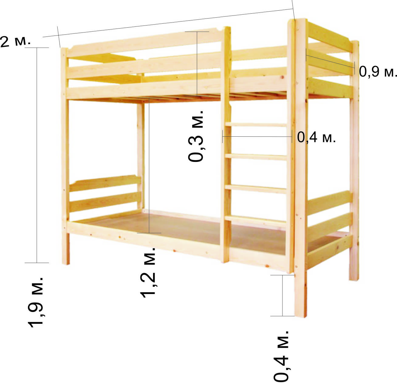 baby bed tekening
