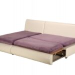 sofa dolphin lilac and white