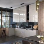 cuisine 12 m avec grands placards
