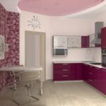 cuisine 12 m violet