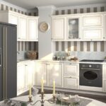 cuisine 12 m rayé