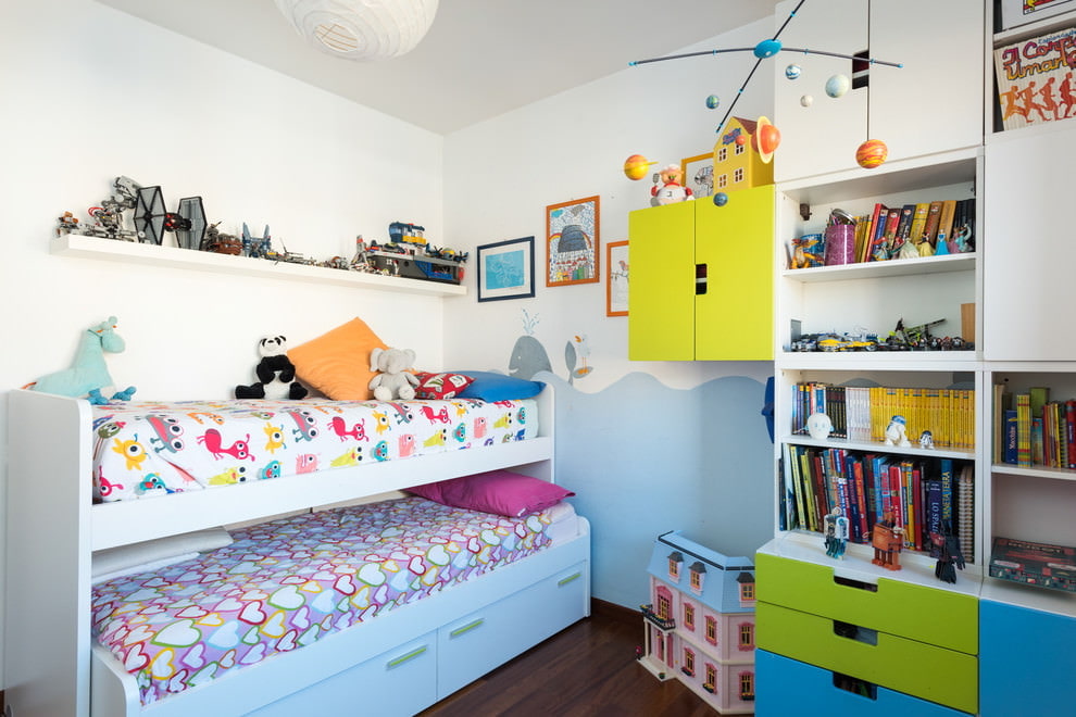 progettazione di una cameretta per bambini