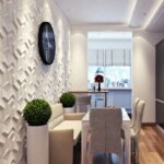 mur près de la table dans la cuisine types de décoration