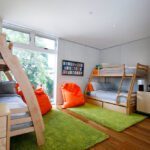 letto a castello per decorazioni fotografiche per bambini