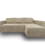 housse euro pour canapé d'angle beige