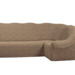 housse euro pour canapé d'angle gris