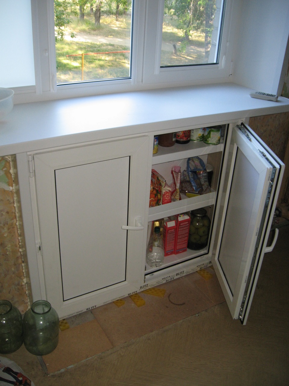 zusätzlicher Kühlschrank