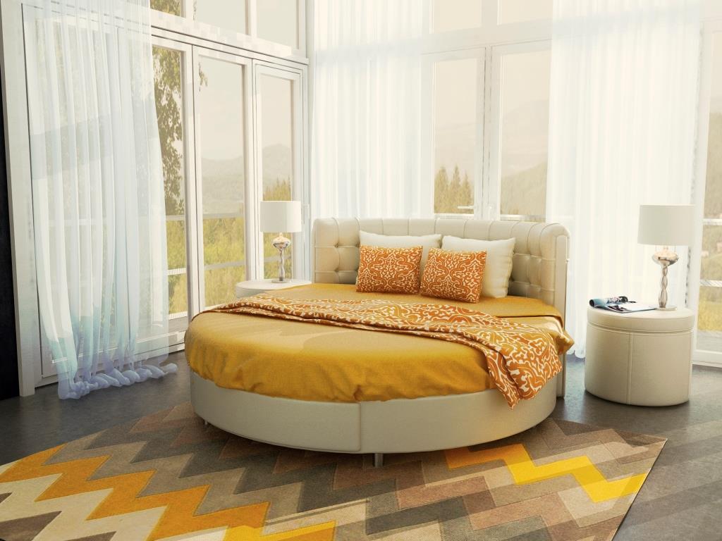 comme c'est sympa de faire un lit rond