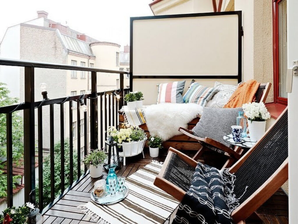 développement de conception de balcon