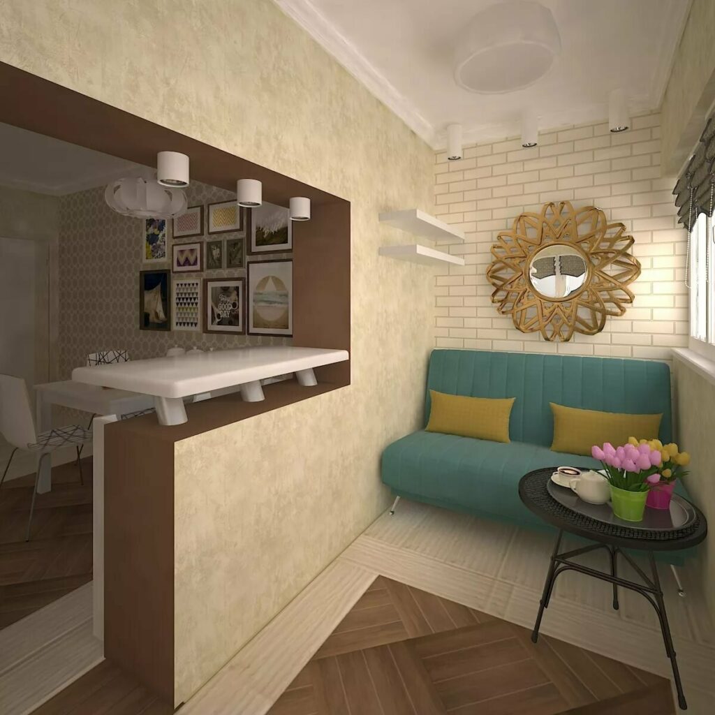 conception de petit balcon
